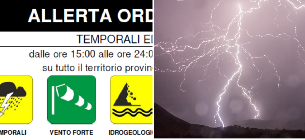 Forti raffiche di vento, temporali e grandine in arrivo: scatta l'allerta gialla per il Trentino